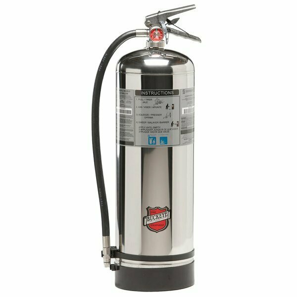 Buckeye 2.5 Gallon Class K Wet Chemical Fire Extinguisher - Rechargeable Untagged - UL Rating 47250025